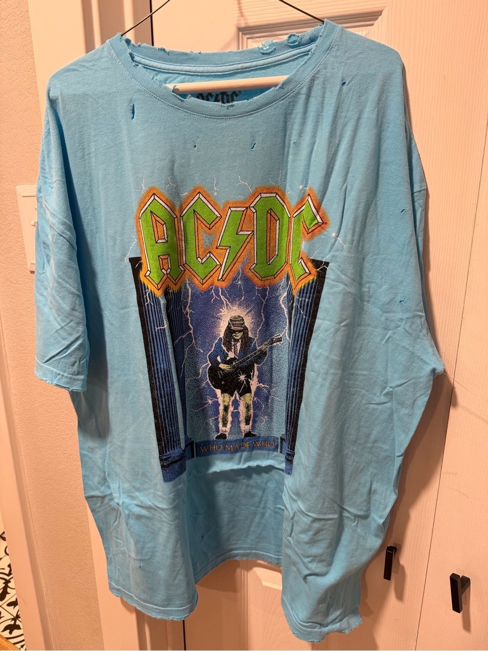 AC/DC Women’s Blue Graphic Tee